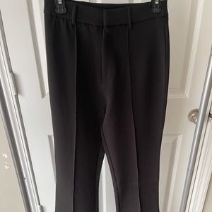 BLACK FLARE DRESS PANTS